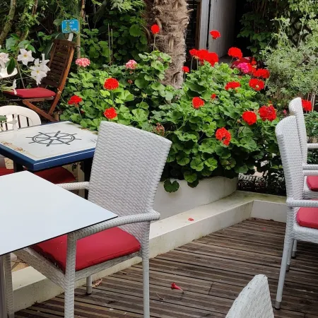 Logis Hôtel les Bleuets Отели рядом с достопримечательностью «Парк Пале Де конгре»