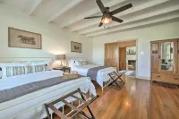 Peaceful Schulenburg Farmhouse w/ Fire Pit & Games - 3-Star