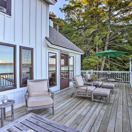 Updated Glen Arbor Cottage on Lake: Dock & Mooring