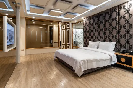 OHYA Chain Boutique Motel-Taoyuan Отели рядом со станцией Ж/д вокзал Taoyuan