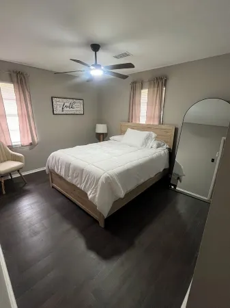 The 'Serene' Retreat has everything you need. You will feel like this is HOME!