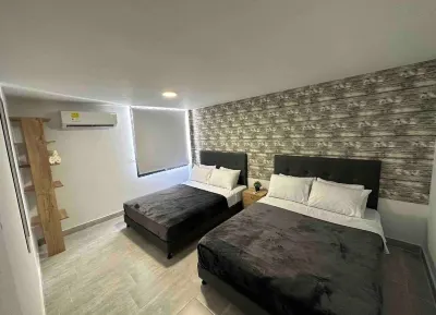 Studio apartment for rent in Rodadero Santa Marta one block from the beach. Hotels in Norte