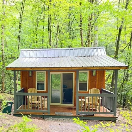Private Tiny Cabin & Mountain Hiking!