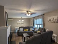 3-bedroom house in charming Riverdale with WiFi, AC. Book now