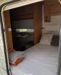 0 bedroom caravan for up to 2 people with swimming pool and barbecue.
