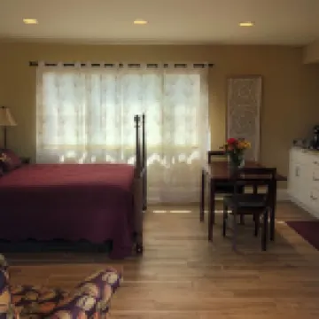 Charming 1-bedroom house in Escondido with AC, WiFi, quiet and private, views 希登梅多斯酒店