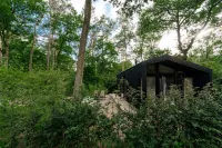 Luxury Spa Tiny House with hottub, in the woods, Japandi style Hotels in Nunspeet