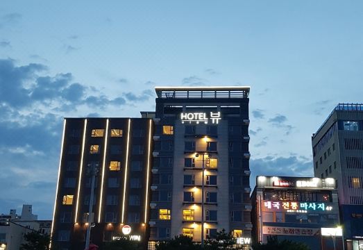 Hotel View에서 바라본 포항 바다 전망