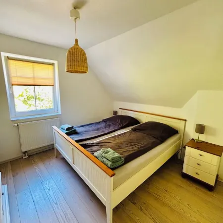 Modern vacation apartment with Baltic Sea view and balcony for 6 people