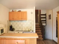 Apartment for 4 people with pool - Balkon