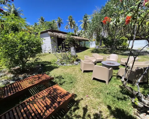 Moana Breeze Rangiroa - Rental Car Included - Air Conditioning - WI-Fi Hotéis em Rangiroa