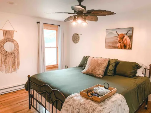 Two Lakefront Cabins Next Door