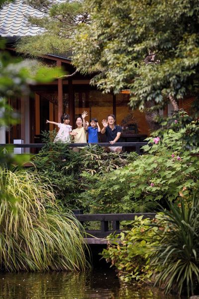 庭 鶴巻温泉 元湯陣屋の写真