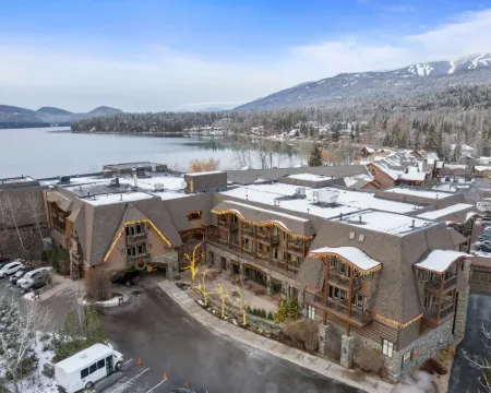 Lodge at Whitefish Lake Hotéis em Flathead County