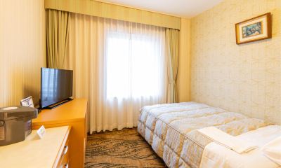 エコノミーシングルルーム(禁煙) ホテルオークラ新潟の写真