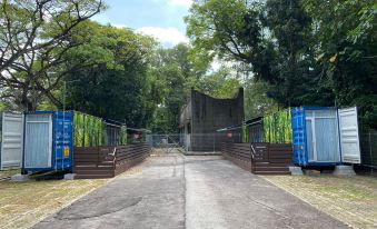 Shipping Container Hotel at Haw PAR Villa