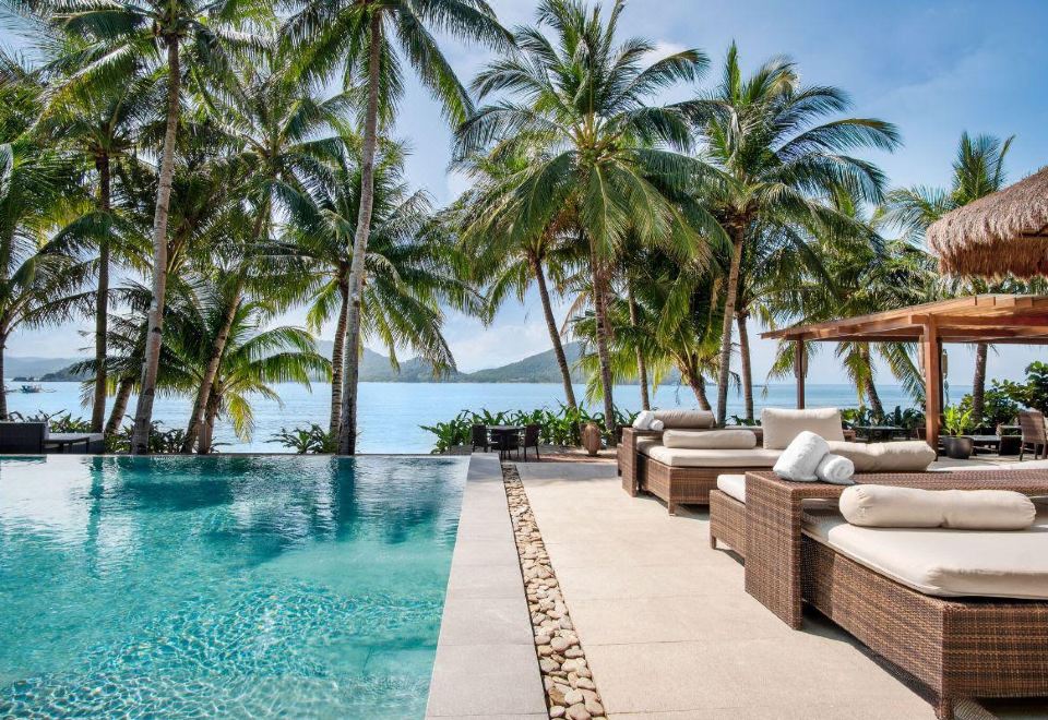 팡굴라시안 리조트 객실 발코니