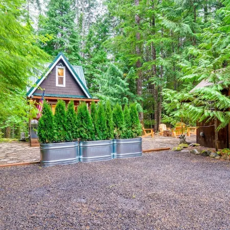 Adorable A-Frame Cabin, Steps to Lake Cushman!