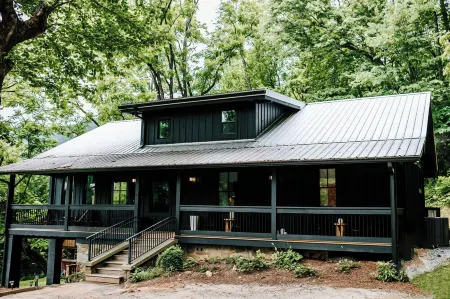 One of a Kind Meadowstream Lodge for 10 Walk Downtown SwimSpa Pool Hot Tub Combo