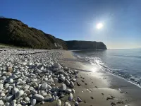 Flamborough Rock House & Cottage - village centre location - sleeps 12