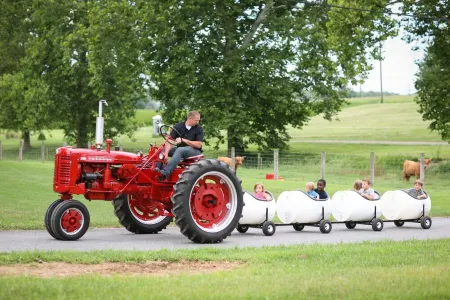 Welcome to our farm and guest house in Amish Country!