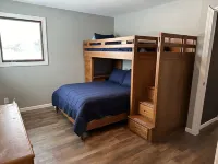 NEW Three bedroom ranch style pet friendly home with a patio & theatre room!