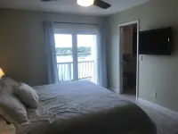 Watch dolphins from the living room and the Master Bedroom!