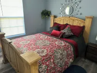 Centrally located in Shelbyville, just 1/4 mile from the Horse Show Grounds.
