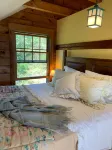 Jaw-Dropping Coastal Mountain & Ocean View Post & Beam Log Getaway