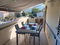 CALVI new apt WIFI 3bedroom, 6 people, air-conditioned, 10mm beach