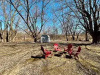 Cozy Serene Cabin by Lake MI&Dunes Private Hot Tub