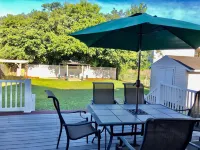 Convenient Beach Home, Beach Access Across Street Hotels near Marshalls