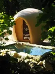 Maison Terre Cabanes de Fallot / sauna - cold bath / shared natural swimming pool