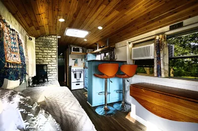 Fully Converted Skoolie on Charming 40-Acre Farm with Hot Tub Hotels near Food Lion