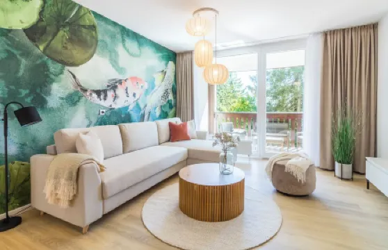 2 Bedroom Apartment With Sauna, Next to Ski and Bikepark