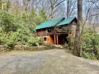 Rustic 1940's Appalachian Summer Cabin w/hot tub - Black Mountain