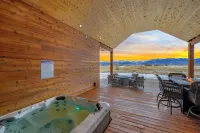 Chalet w/ Panoramic Teton Views, Hot Tub & Sauna
