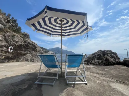 Exclusive abode overlooking the sea just minutes from the center of Amalfi. Отели в г. Амальфи