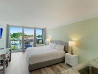 RAMADA SARASOTA CONDO HOTEL#407 Waterfront Balcony, King Bed,  Pool, Kitchenette Hotels in Whitfield