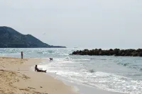 Vacation apartment with large natural stone terrace, sea view guaranteed