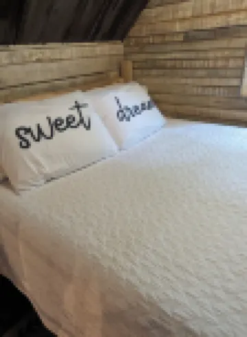 Luxury Romantic Retreat w/ Hot Tub, Cabin in Woods, Winter Wonderland w/Firepit