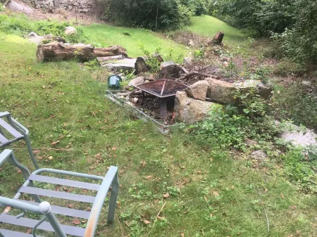 Walk to the ocean, very private. Secluded, woodsy location.