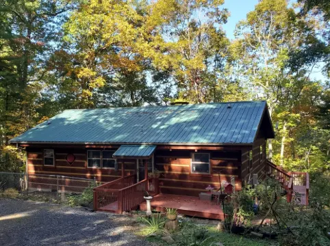Near West Jefferson, Boone + Blue Ridge Parkway! Mountain get away w/ fireplace.