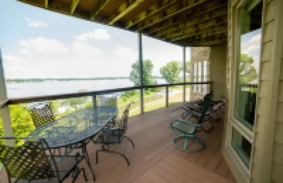 Lake Front Condo on East Lake Okoboji in Bridges Bay Resort.