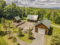 Modern Log Home Retreat and Yoga Studio, Minutes from Ithaca and Colleges