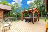 Dream Cabin-Cabin-Private Bathroom - Hot Tub