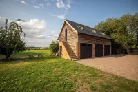 Stunning studio with countryside views and parking