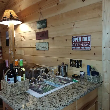 New Listing! Mountain Cabin Getaway with a Fire Pit, High Speed Internet, Dog OK