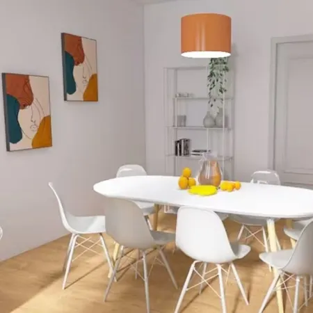 4-room residence for families and groups with balcony and garden view!