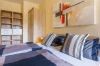 1 beach location, next to a park, with swimming pool, game room